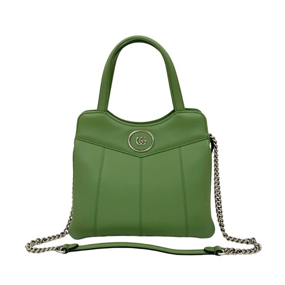 Gucci Accessories - GUCCI Small Petite GG Logo Leather 2-Way